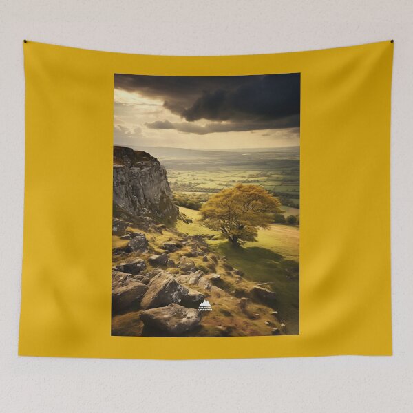 Item preview, Mendip Hills Area of Outstanding Natural Beauty (AONB) United Kingdom -2 - Photorealistic Digital Art | WanderUpNorthCo. designed and sold by WanderUpNorth.