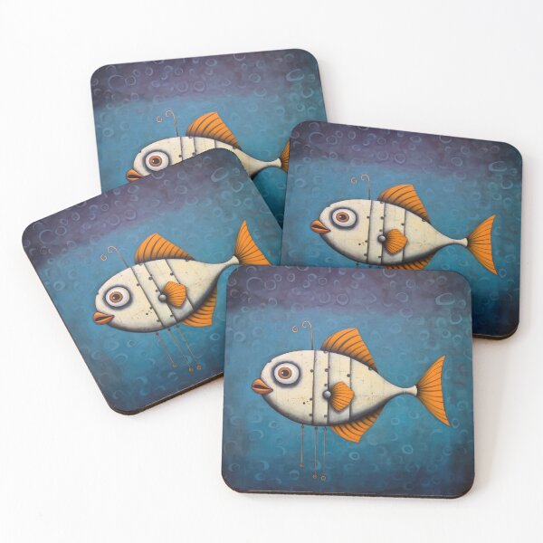 Item preview, Golden Finned Mechanical Fish designed and sold by YoPedro.