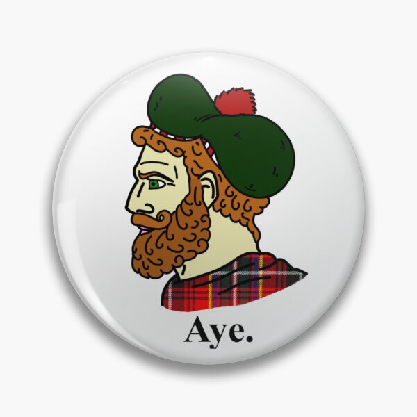 Item preview, Scottish Yes Chad Meme designed and sold by WeeDestro.