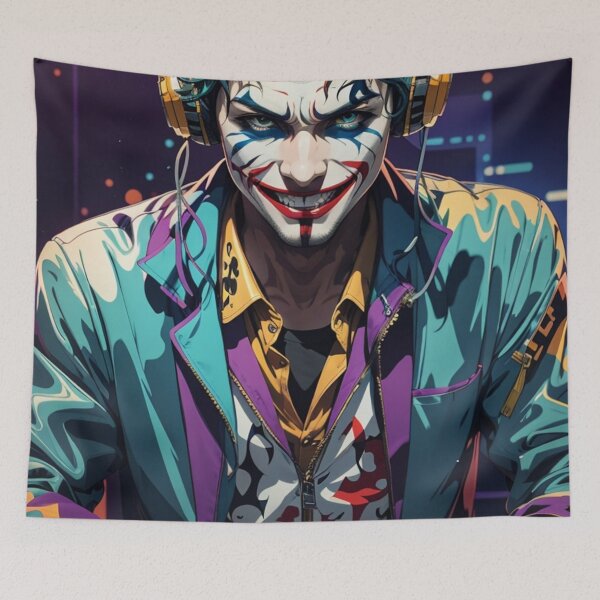 Item preview, Joker DJ portrait designed and sold by jsebouvi.