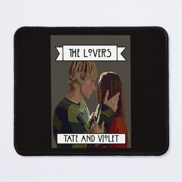 Item preview, Tate and Violet Tarot Card (The Lovers) designed and sold by MorgansTarot.