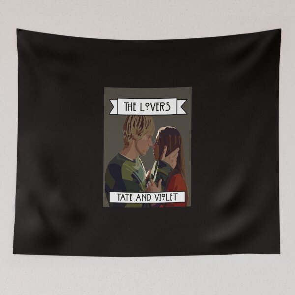 Item preview, Tate and Violet Tarot Card (The Lovers)  designed and sold by MorgansTarot.