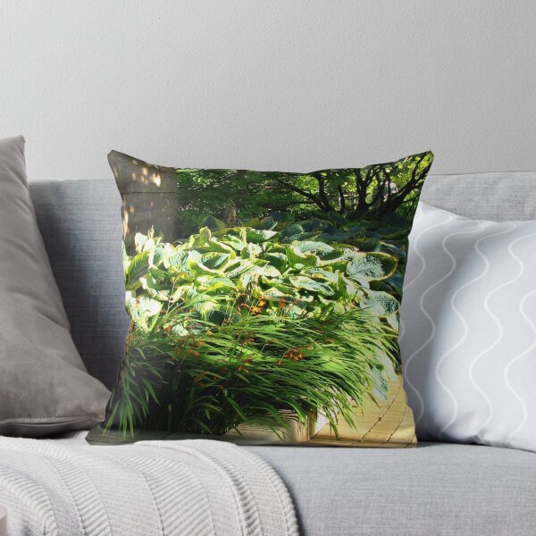 Item preview, Sunlit Hostas  designed and sold by Kathryn Jones.