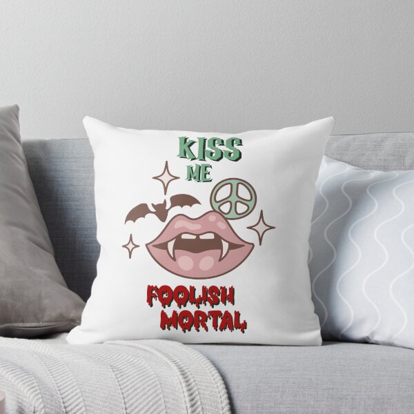 Item preview, Kiss Me, Foolish Mortal designed and sold by MoodyMuseArt.