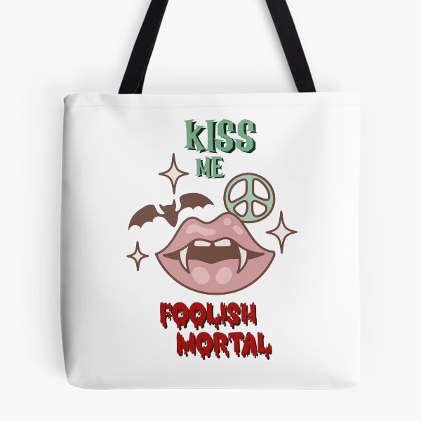Item preview, Kiss Me, Foolish Mortal designed and sold by MoodyMuseArt.
