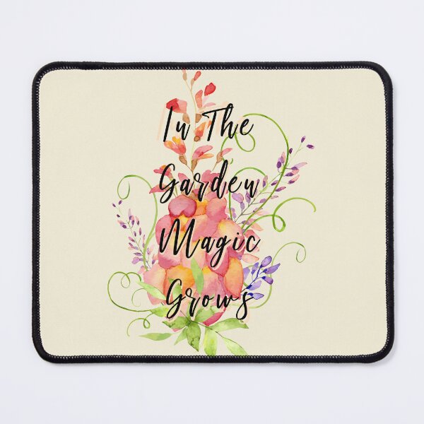 Item preview, In the Garden Magic Grows Gardening Design designed and sold by Nottivago-App.