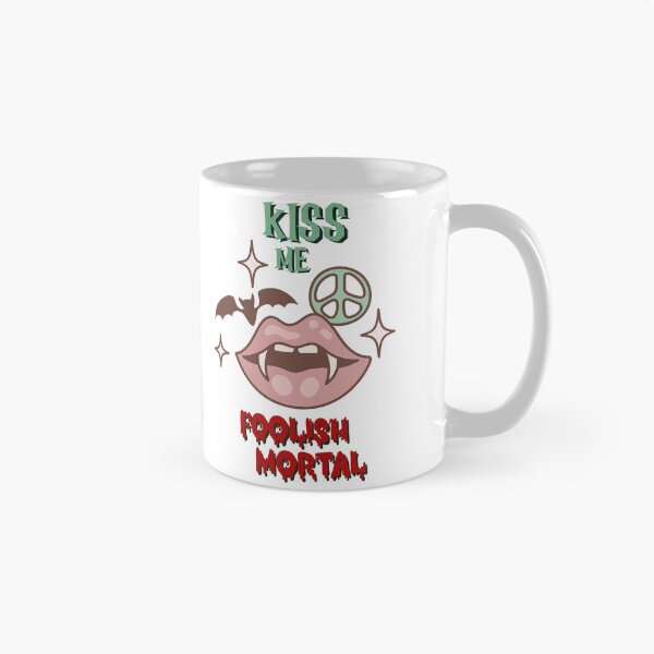 Item preview, Kiss Me, Foolish Mortal designed and sold by MoodyMuseArt.