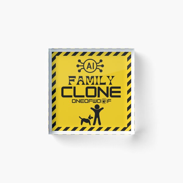 Item preview, Artificial Intelligence (AI) FAMILY CLONE (OneOfWoof) designed and sold by MPC-Mince-Pies.