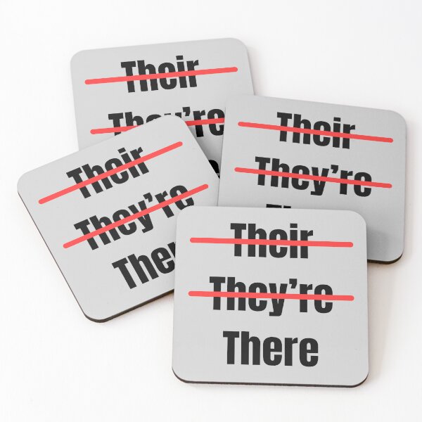 Item preview, Funny English Teacher Gift - Their They're There designed and sold by Sophie’s Tees.