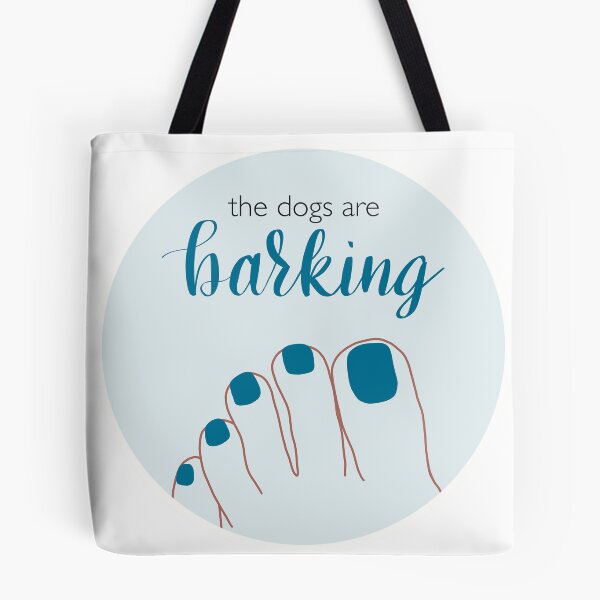 Item preview, The Dogs Are Barking, Blue designed and sold by Danielle Whitis Design.
