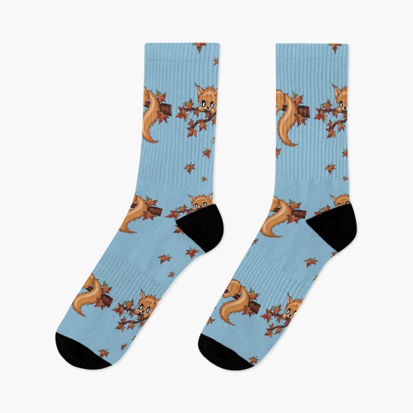 Item preview, cute squirrel  autumn leafs designed and sold by Pezi-Creation.