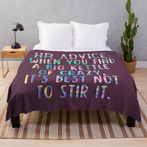 Item preview, Funny HR Professionals Advice Humor When You Find A Big Kettle of Crazy designed and sold by SunfullyYours.