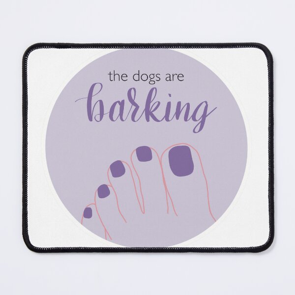 Item preview, The Dogs Are Barking, Purple designed and sold by Danielle Whitis Design.