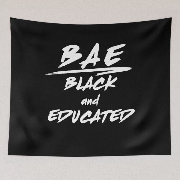 Item preview, BAE Black And Educated  | BLM Movement Power  designed and sold by TeeTimeGuys.