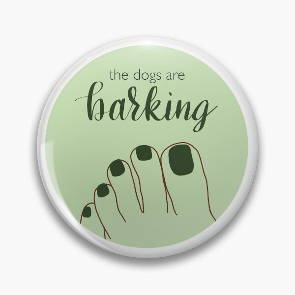 Item preview, The Dogs Are Barking, Green designed and sold by Danielle Whitis Design.