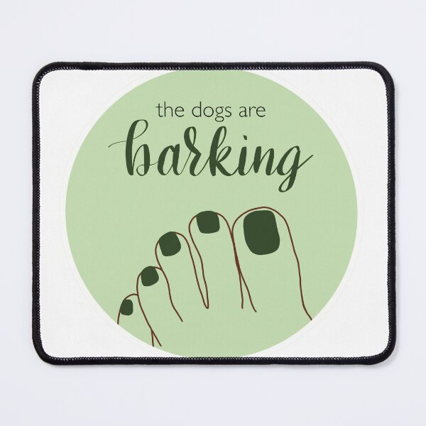 Item preview, The Dogs Are Barking, Green designed and sold by Danielle Whitis Design.