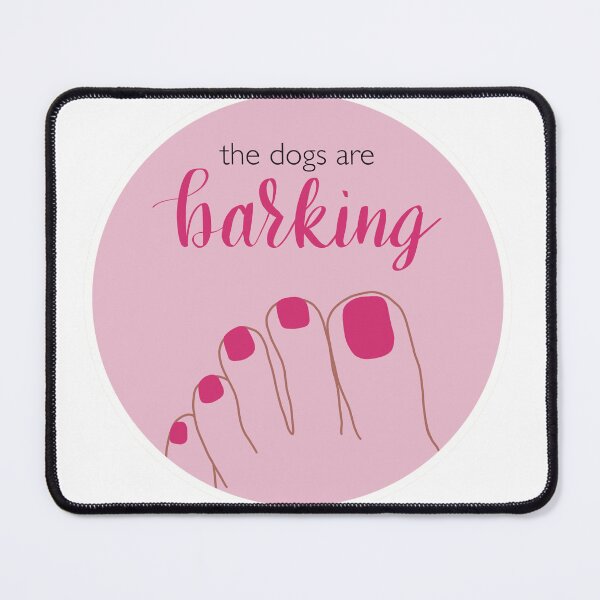 Item preview, The Dogs Are Barking, Pink designed and sold by Danielle Whitis Design.
