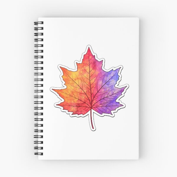 Item preview, Autumn maple leaf with gradient shades designed and sold by Trendy-Artistry.
