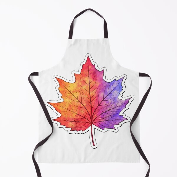 Item preview, Autumn maple leaf with gradient shades designed and sold by Trendy-Artistry.
