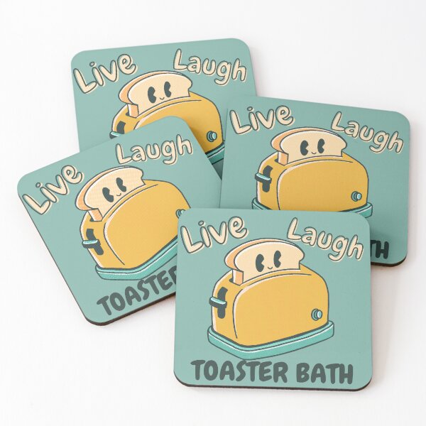 Item preview, Live, Laugh, Toaster Bath designed and sold by SPNCandy.