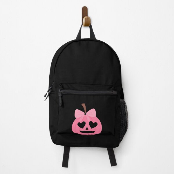 Item preview, Cute pink pumpkin with heart eyes halloween designed and sold by Mateusz Majcherek.