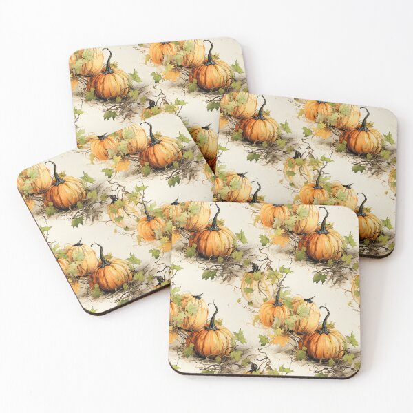 Item preview, Autumn Pumpkins designed and sold by Pedra Panda.