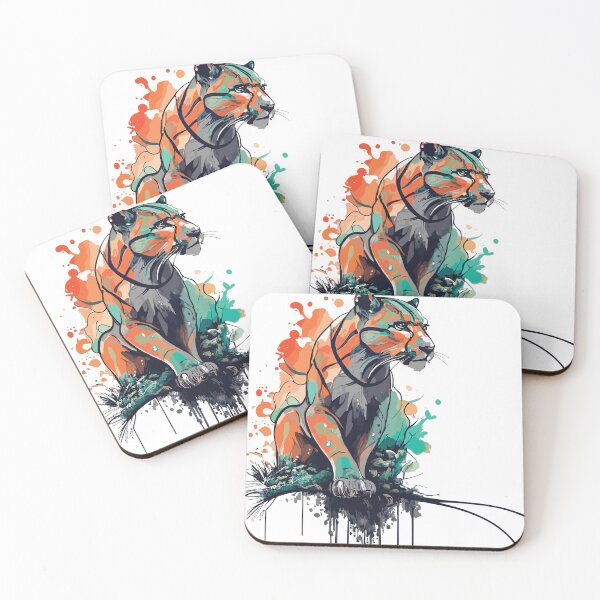 Item preview, Abstract Panther designed and sold by Ketique.