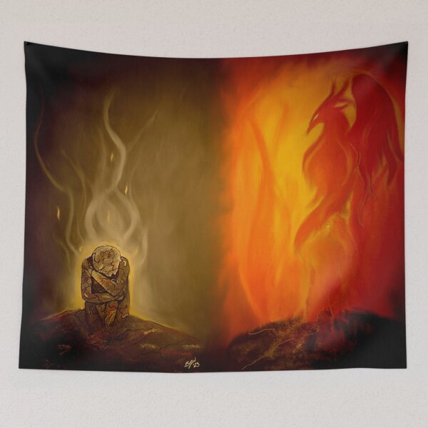 Item preview, Rebirth, Phoenix Rising designed and sold by Brush of the Grove.