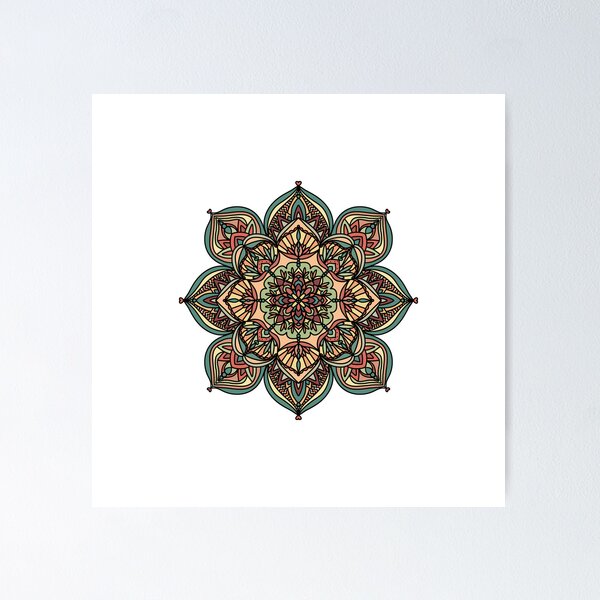 Item preview, Earthy mandala designed and sold by liindsayro.