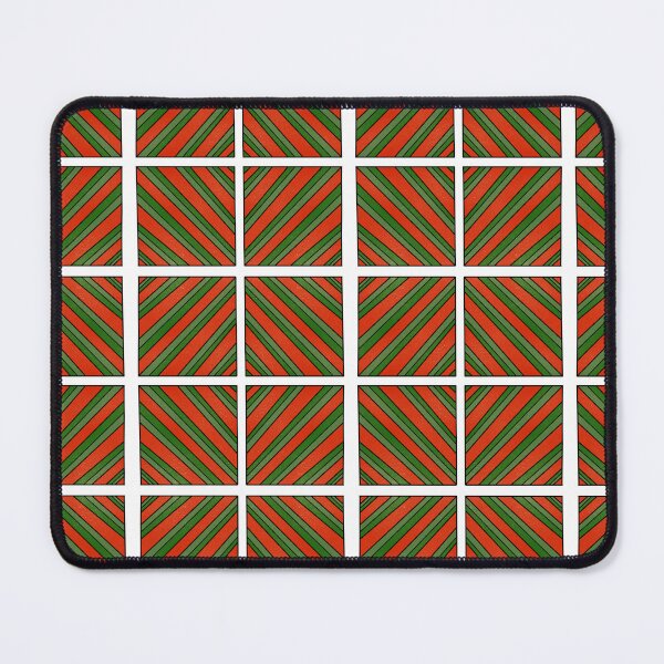 Item preview, Christmas Mozaic Inspired Lines Pattern designed and sold by joyandart31.