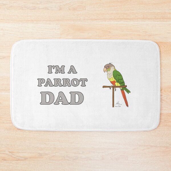 Item preview, I'm a Parrot Mom! - Pineapple Green Cheeked Conure designed and sold by Laughing Parrot Studio.