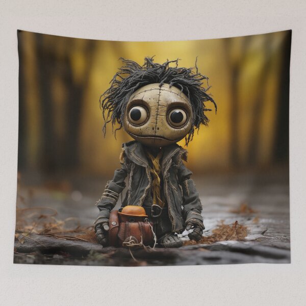 Item preview, Vagabond Traveler Boy Doll at River designed and sold by Peter LOPEZ.