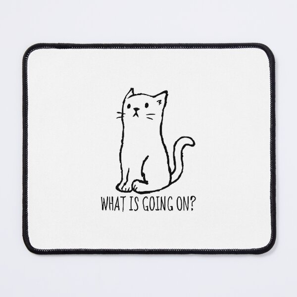 Item preview, clueless cat designed and sold by crayonsforluck.
