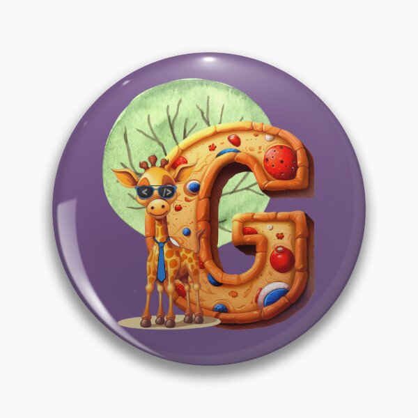 Item preview, G for Giraffe G-coding Guru designed and sold by Bliss Find And Design.