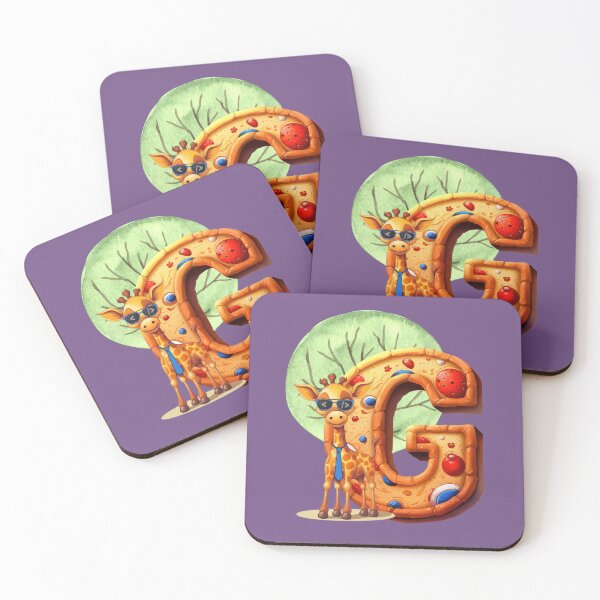 Item preview, G for Giraffe G-coding Guru designed and sold by Bliss Find And Design.