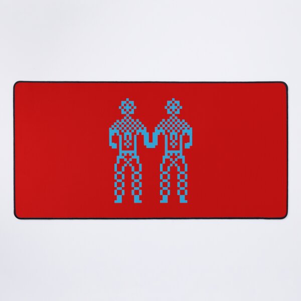 Item preview, Gay couple in cross-stitch style designed and sold by gayishdesign.