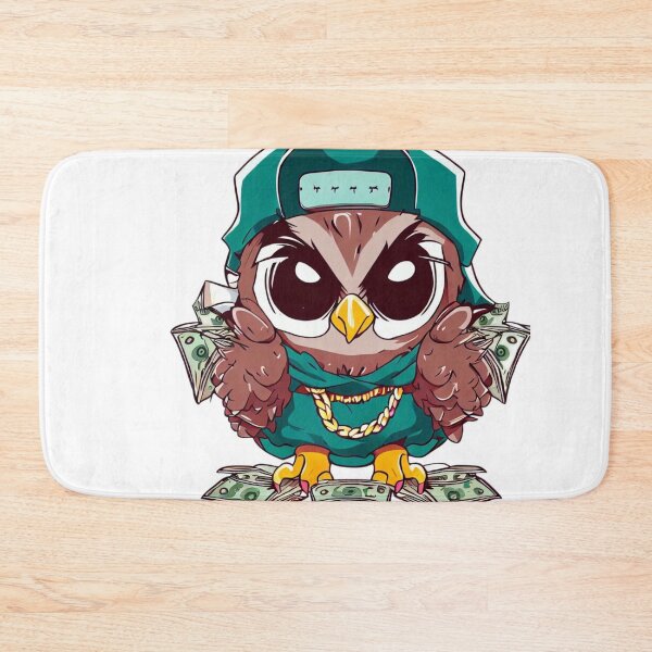 Item preview, Hip Hop Money Owl  designed and sold by obviouslogic.
