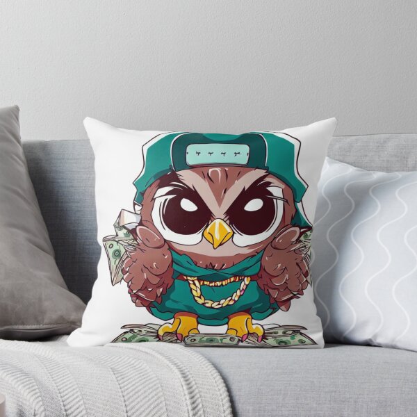Item preview, Hip Hop Money Owl  designed and sold by obviouslogic.