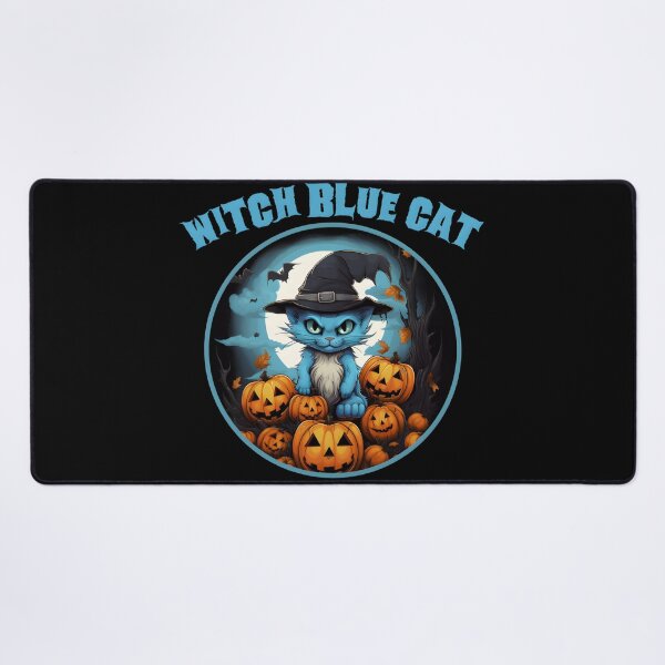 Item preview, Witch blue cat  designed and sold by GediaPrints.