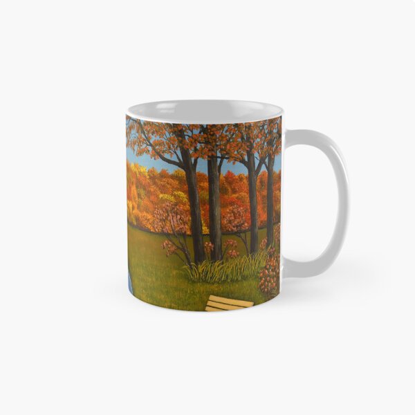 Item preview, Autumn lake park designed and sold by FrankXu.