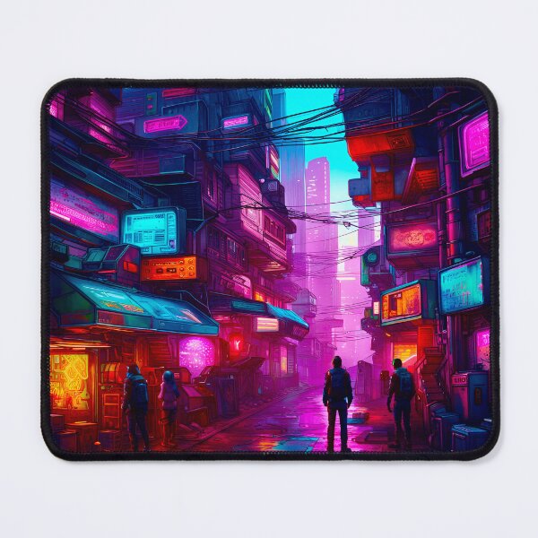 Item preview, Cyber City Life Dystopia designed and sold by Ink Art Design.