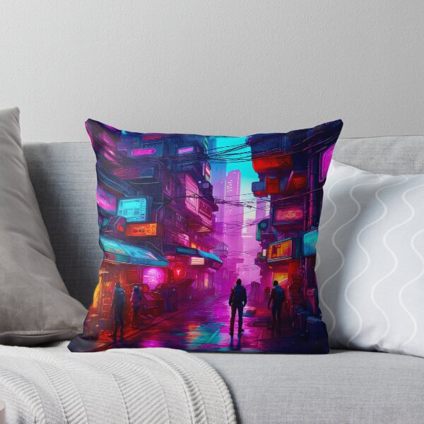 Item preview, Cyber City Life Dystopia designed and sold by Ink Art Design.
