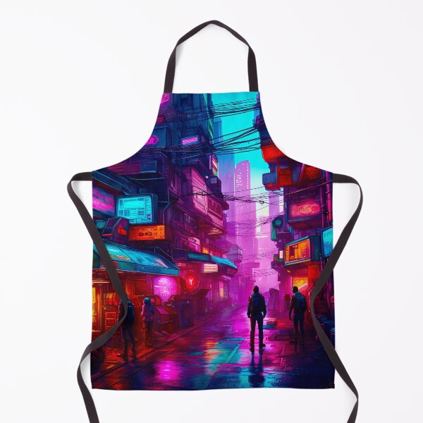 Item preview, Cyber City Life Dystopia designed and sold by Ink Art Design.