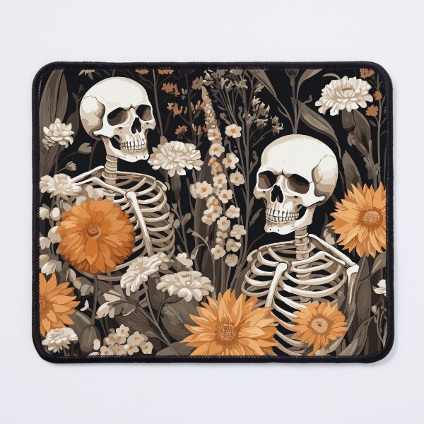 Item preview, Bones and Blooms Skeleton Art designed and sold by meggydesigns.
