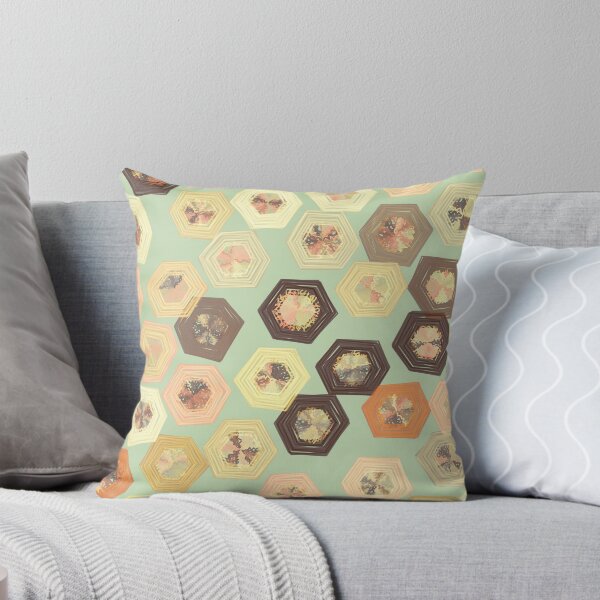 Item preview, Retro Ruffled Hexagons designed and sold by Donovan Harshbarger.