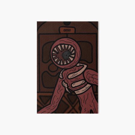 DOORS ️ Figure hide and Seek horror Art Board Print for Sale by