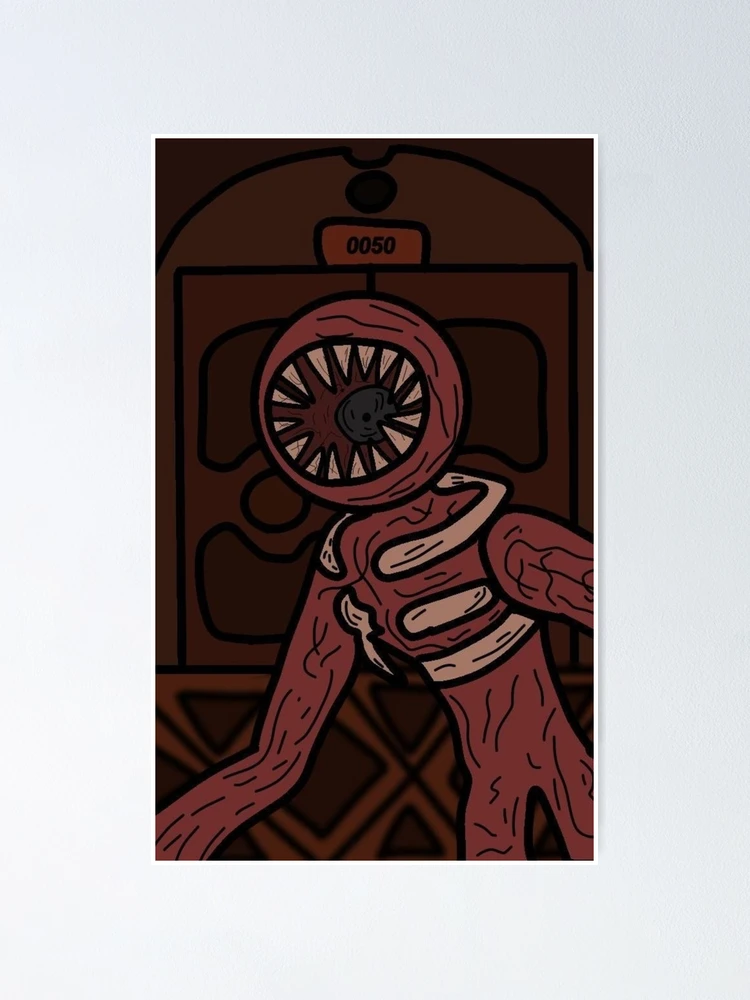 Figure in dress, roblox doors  Art Print by doorzz