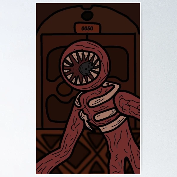 Figure in dress, roblox doors | Poster