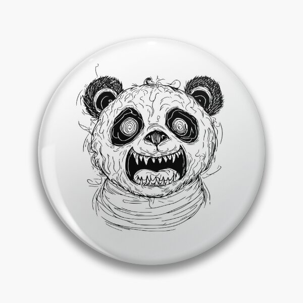 Item preview, Halloween crazy panda designed and sold by filigreedigital.