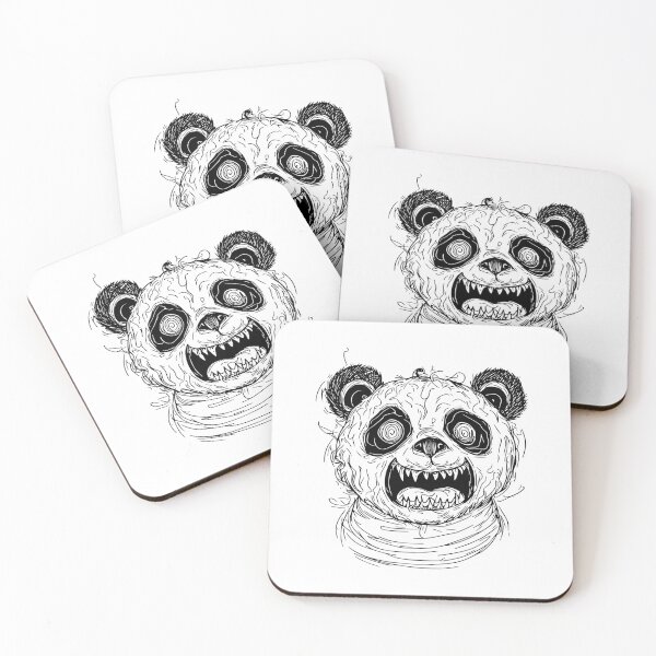 Item preview, Halloween crazy panda designed and sold by filigreedigital.